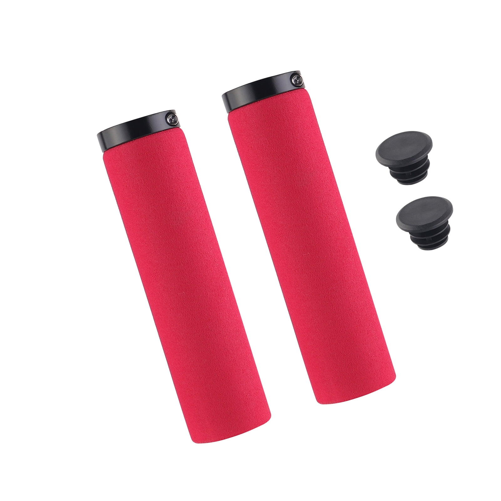 1Pair Soft Foam Bicycles Handlebars Grips Road Bike Handles Cuffs Cover ...