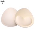 thumbnail image 1 of 1Pair Swimsuit Sponge Foam Bikini Intimates Accessories Push Up Cups Insert Pad Bra Pads Chest Cup Breast Bras NUDE 2, 1 of 1