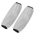 thumbnail image 1 of 1Pair TPU Arm Sleeves Covers Elastic Cuffs Waterproof Oilproof Protector, 1 of 8