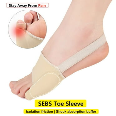 1Pair Tailor Bunion Corrector Pads Splint for Bunion Pinky Toe Relief Toe Straightener, Little Toe Separator  With Anti-Slip