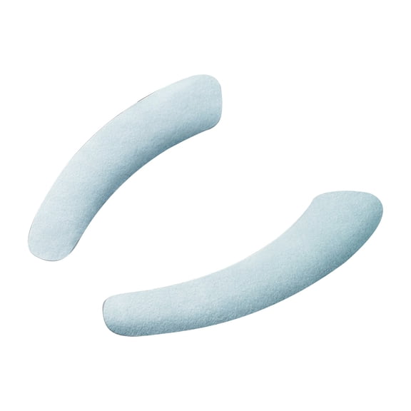 1Pair Thick and Warm Toilet Seat Cushion Cover with Sticky,Washable and Reusable Mat for Winter with Back Adhesive,Soft Thicker Bathroom Toilet Seat Cover,Toilet Seat Cushion for Easy Attachment,Blue