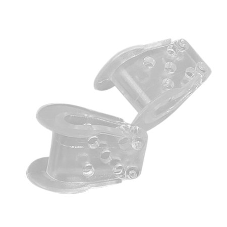 1Pair Toe Separator Hallux Valgus Corrector Overlap Adjuster Pain Relief