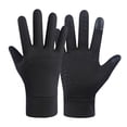 thumbnail image 1 of 1Pair Touch Screen Gloves for Men&Women,Lightweight Running Gloves Anti- Warm Thermal Liners for Cycling,Biking,Hiking,Driving & Outdoor Sports in Cold Weather,Breathable Stretchy Elastic, 1 of 8