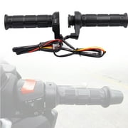 NAIERHG 1Pair Universal 3-Gear Winter Motorcycle Electric Heated Hand Grips Handlebar,1