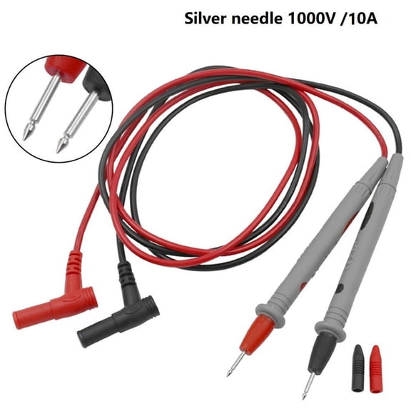 1Pair Universal Probe Test Leads Pin For Digital Multimeter Needle-Tip Meter Multi Meter Tester Lead Probe Wire Pen Cable 1000V