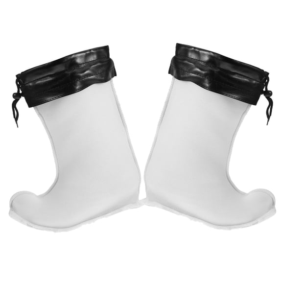 Alasum White Rain Boot Liners, Warm and Comfortable Cloth Inserts, 1Pair