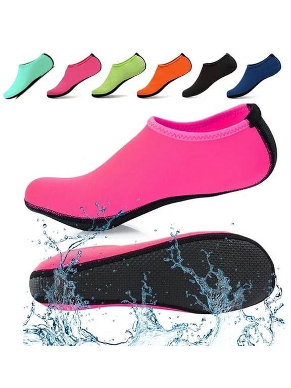 1Pair Water Shoes for Women Men Quick-Dry Water Socks Barefoot Shoes for Cruise Essentials Swimming Beach Pool Yoga Surf