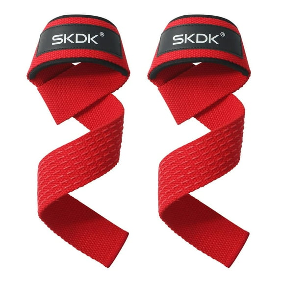 1Pair Weight Lifting Straps Belt Gym Wrist Support Training Strap Weight A4V8