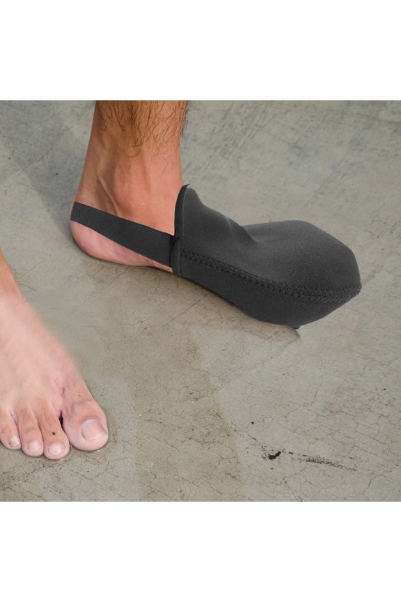 1Pair Windproof Anti Skid Shoe Covers Black Neoprene Warm Protective Overshoes for Riding
