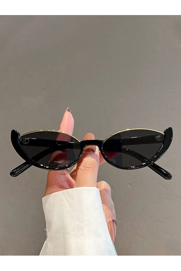 1Pair Women Cat Eye Fashion Glasses For Decoration Street Shades Beach Accessories