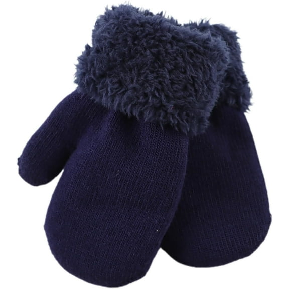 1Pairs Baby Girl Mittens Fleece Toddler Boy Mittens Warm Kids Winter Gloves Unisex Cold Weather Baby Gloves