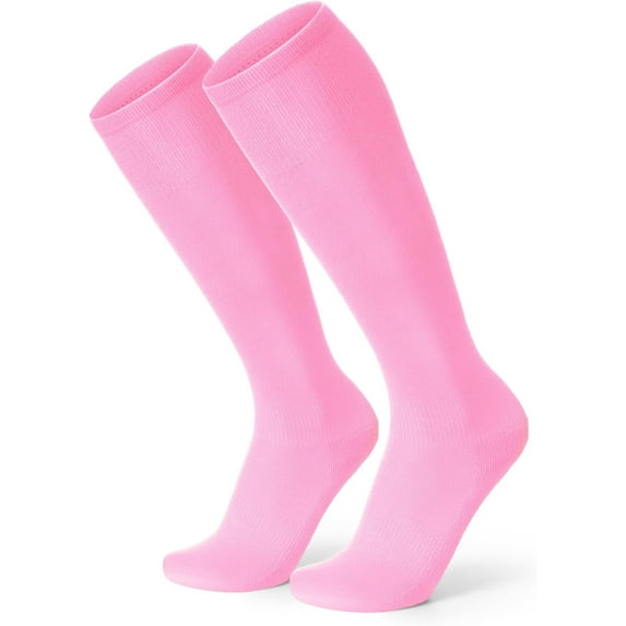 1Pairs Baseball Soccer Softball Socks for Youth Adult Solid Colors Socks for Boy Girl