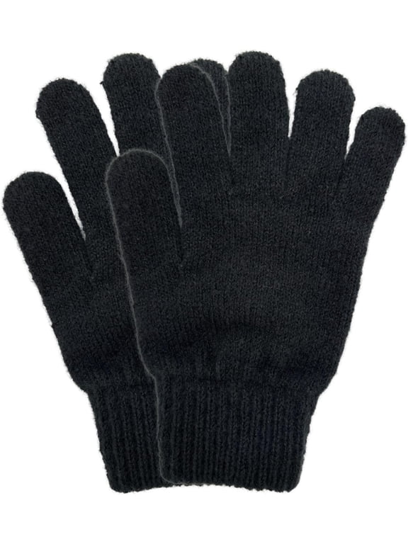 1Pairs Magic Knit Gloves for Women /Man Cold Weather Winter Solid Color for Daily Sports Workout Runnging Jogging Full Finter
