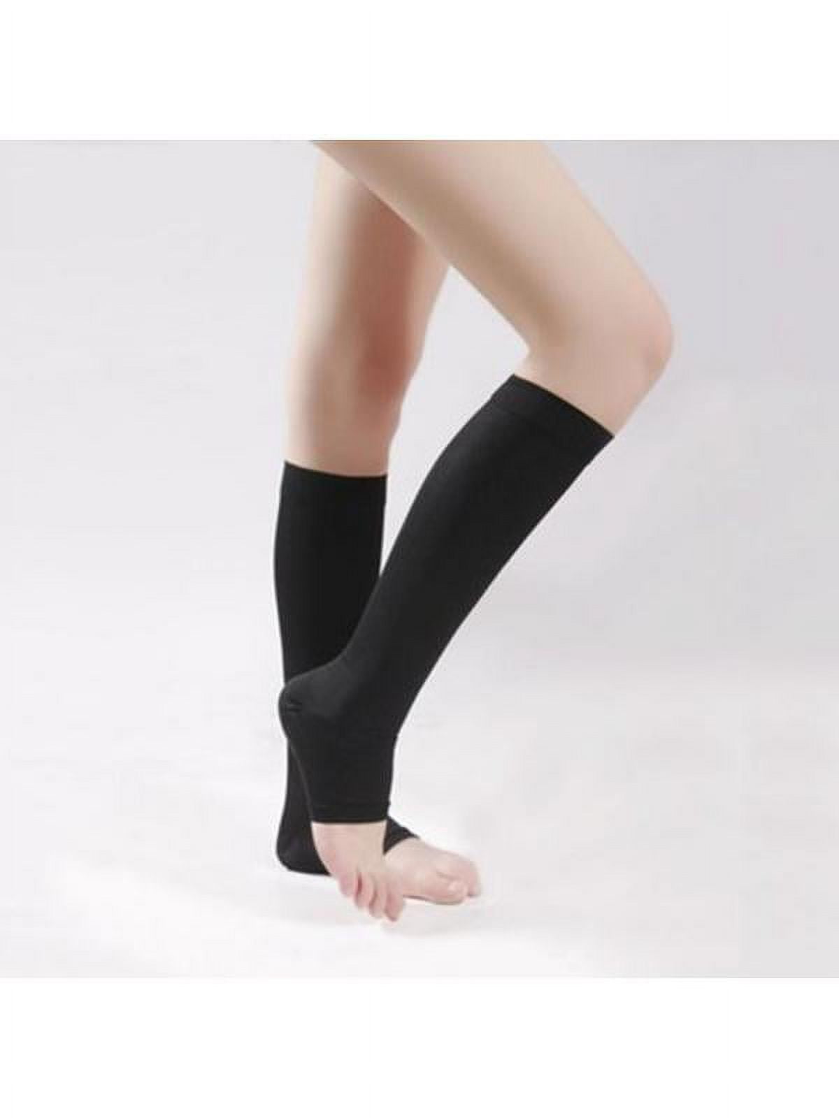 1Pairs Medical Compression Socks for Men Women Support Varicose Veins Open  Toe 18-24mmHg Stockings 
