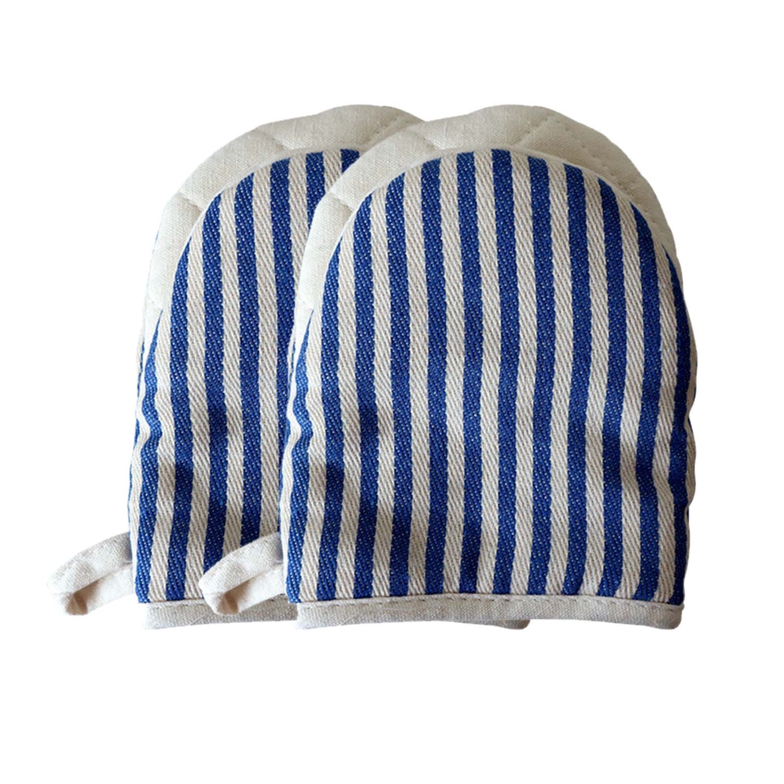 1Pairs Oven Heat Oven Gloves Hands And Surfaces With Non Slip Grip And