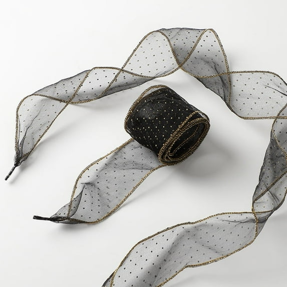 1Pairs Satin Ribbon Shoe Laces: 1.97" Wide Colorful Hot Stamping Snow Yarn Shoelaces for Women - 47 inch / 120CM