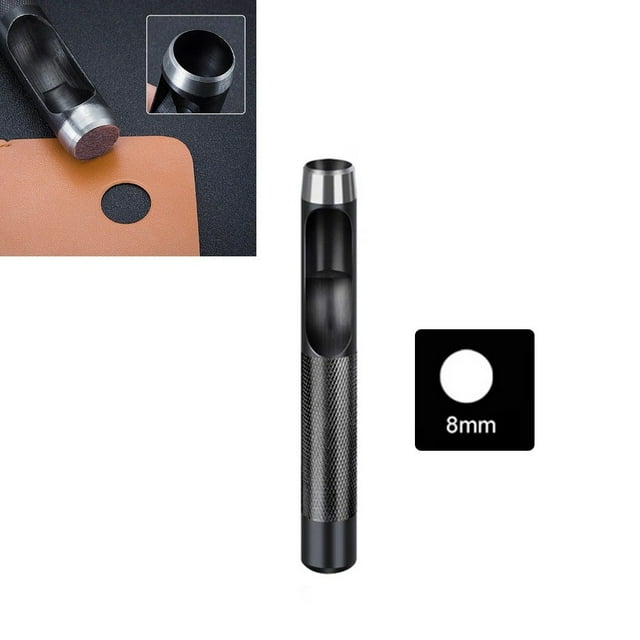 1Pc 110Mm Round Carbon Steel Leather Craft Hole Punch Puncher Watch