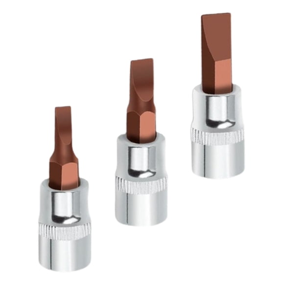 1Pc 1/4\\\\\\\\\\\\\\\" Slotted Screwdriver Sockets Bits 1/4 Inch Drive Socket Head Screwdrivers Socket Wrench Hand Tools Fd4/Fd5.5/Fd7 Fd5.5 Smile Home