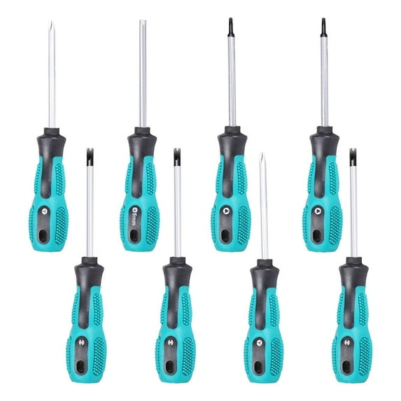 1Pc 1.8-3Mm Screwdriver Triangle Cross U/Y-Type Head Magnetic Anti-Slip Handle For Furniture Computer Car Repairing Hand Tool U Type 2.3 Smile Home