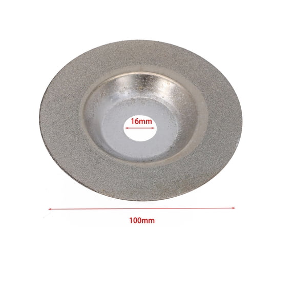 1Pc 100Mm Diamond Grinding Disc Cut Off Discs Wheel Emery Sharpening Disc 60 Grit Grinder Blades Rotary Abrasive Tools