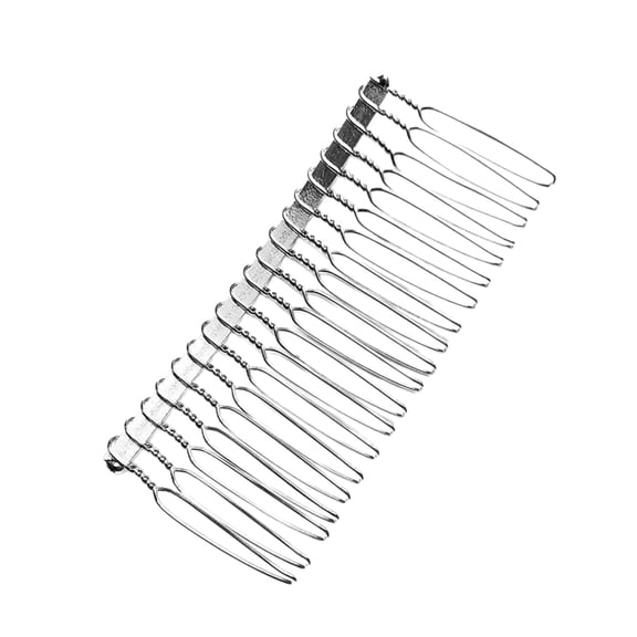 1Pc/10Pcs Hair Combs for Women Accessories Metal Plastic Bridal Hair Side Comb Teethed Wedding Veil Comb Hairpin Grip