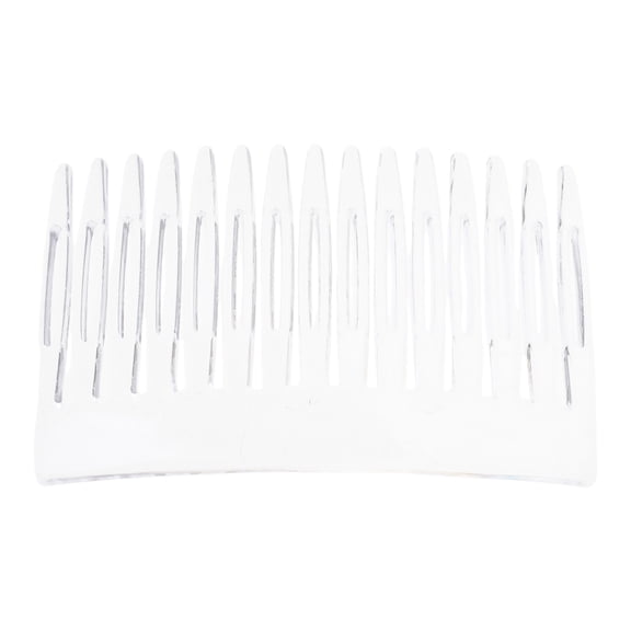 1Pc/10Pcs Wedding Veil Hair Side Comb Plastic Metal Twist Wire Curved Styling Hair Pin Clamp Bridal Hair Accessories