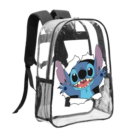 1Pc 16-inch Transparent Backpack, Light And Wear-resistant, Convenient To Take Things, Fashionable And Creative Transparent Design, Unique Charm, Suitable For Parties, Travel, Leisure Shopping
