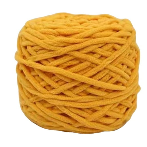 1Pc 165g Chunky Knit Chenille Yarn Soft Velvet Yarn Crochet Knitting Blanket Yarn DIY Craft for Knit Sweaters, Blankets, Shoes, Scarves, Clothes