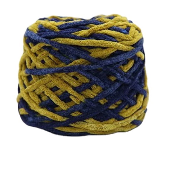 1Pc 165g Chunky Knit Chenille Yarn Soft Velvet Yarn Crochet Knitting Blanket Yarn DIY Craft for Knit Sweaters, Blankets, Shoes, Scarves, Clothes