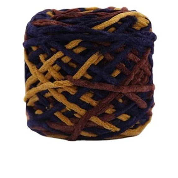 1Pc 165g Chunky Knit Chenille Yarn Soft Velvet Yarn Crochet Knitting Blanket Yarn DIY Craft for Knit Sweaters, Blankets, Shoes, Scarves, Clothes