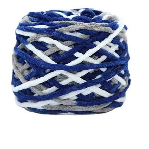 1Pc 165g Chunky Knit Chenille Yarn Soft Velvet Yarn Crochet Knitting Blanket Yarn DIY Craft for Knit Sweaters, Blankets, Shoes, Scarves, Clothes