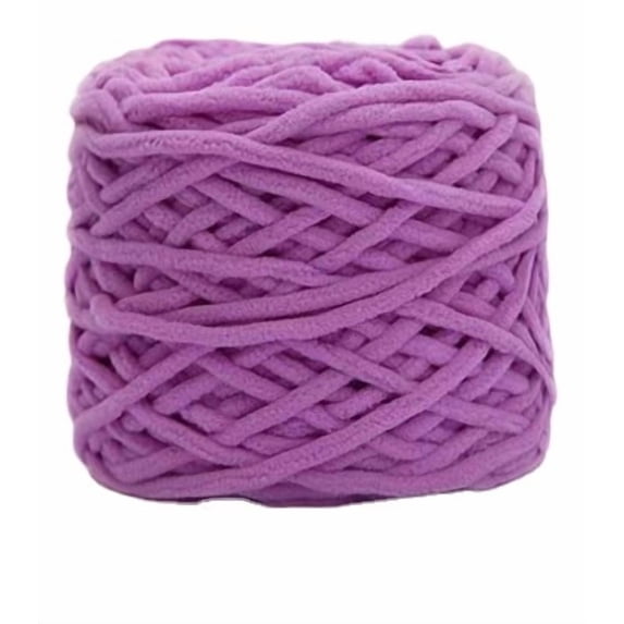 1Pc 165g Chunky Knit Chenille Yarn Soft Velvet Yarn Crochet Knitting Blanket Yarn DIY Craft for Knit Sweaters, Blankets, Shoes, Scarves, Clothes