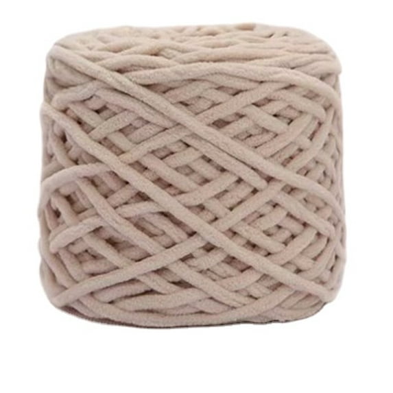 1Pc 165g Chunky Knit Chenille Yarn Soft Velvet Yarn Crochet Knitting Blanket Yarn DIY Craft for Knit Sweaters, Blankets, Shoes, Scarves, Clothes