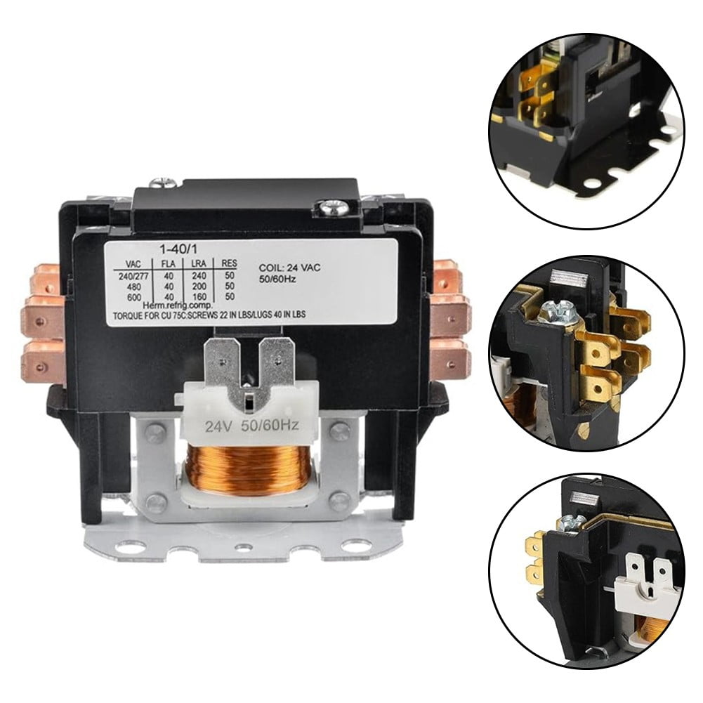 1Pc 1Poles 32 Amp Coil 24220V Ac Air Conditioner Condenser Compressor