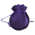 thumbnail image 1 of 1Pc 2.75" x 3.14" (7 x 8cm) Calabash-Shaped Small Velvet Cloth Jewelry Drawstring Bags Velvet Jewelry Pouches Candy Gift Bag for Jewelry Candy Small Gifts Christmas Wedding Party(Purple,3.1x2.7"), 1 of 9