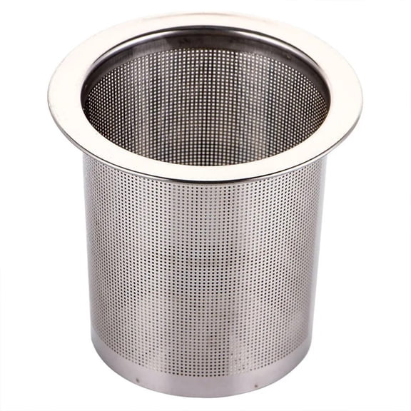 1Pc 2.82.4In Food Grade 304 Stainless Steel Etched Mesh Tea Infuser For Glass Teapot Loose Tea Making