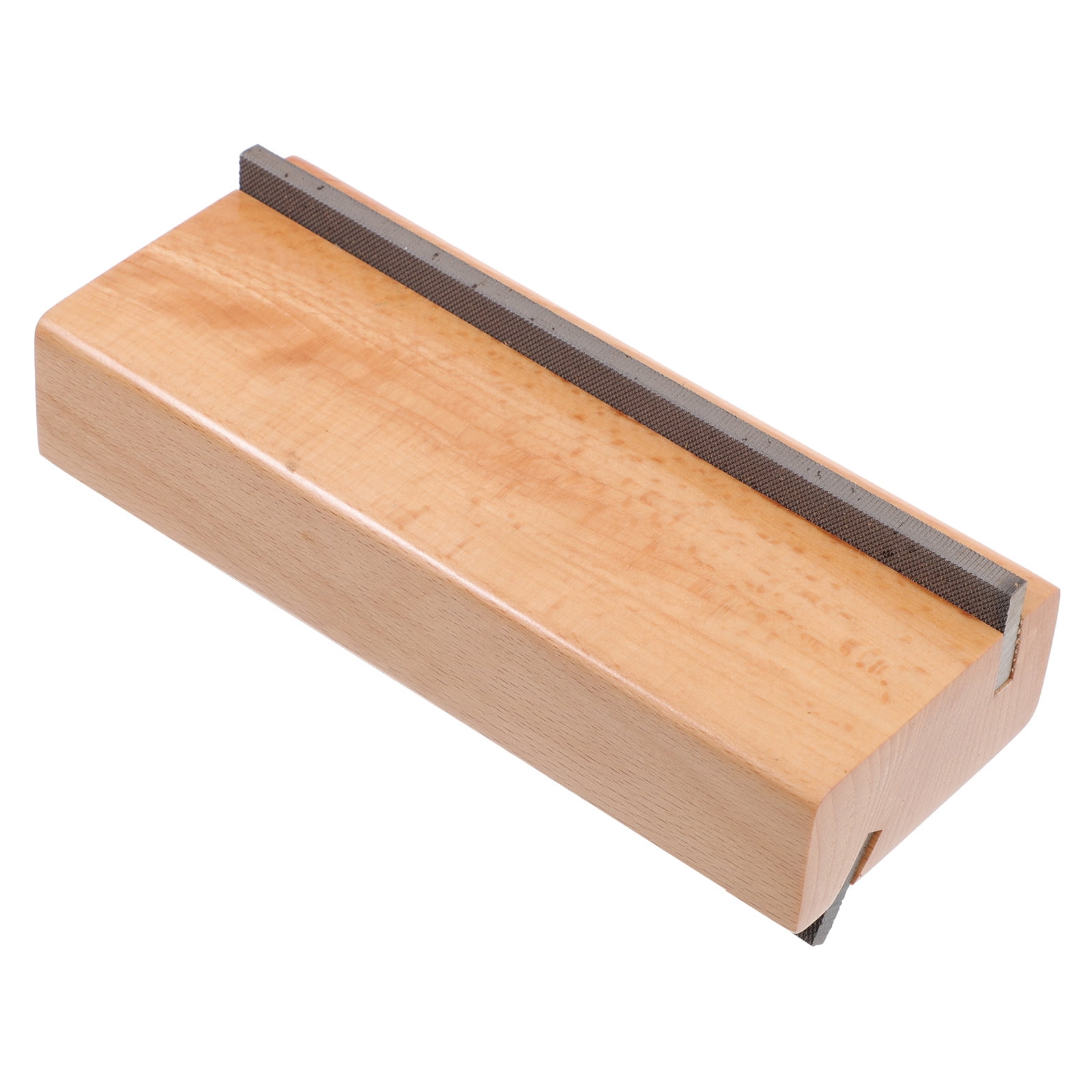 DEEPCRAFF 1Pc Guitar Chamfering Fix Tool with High Carbon Steel and Maple for Fret End Dressing