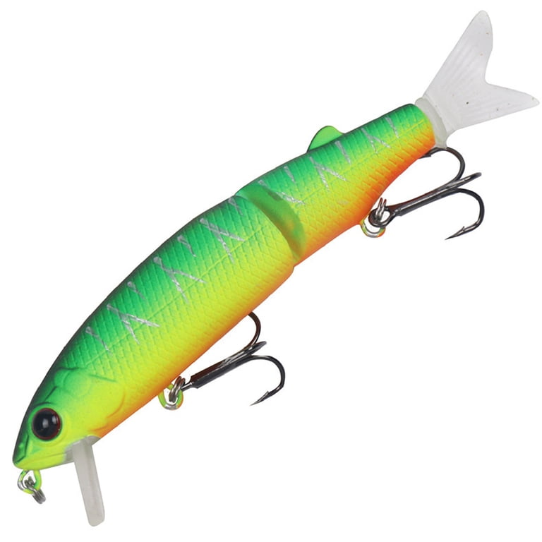 fish lure life like 8-Jointed "Life like" Crush'em Fishing Lures Glide Bait Multi-Jointed Crankbait Fishing