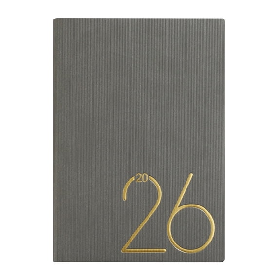 1Pc 2026 Monthly Planner with Calendar,January 2026 - December 2026,Elegant Hardcover Weekly & Monthly Planner Classic Planning Notebook,Academic Planner Efficiency Handbook For Students,E,5.79x8.46"