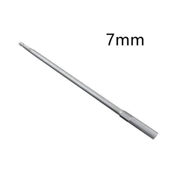 1Pc 250Mm Hexagon Nut Driver Drill Bit Adapter Socket Wrench Extension Sleeve 7Mm