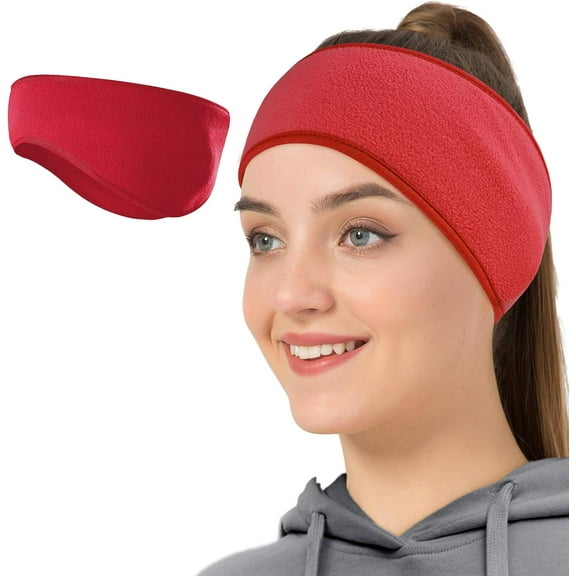 1Pc/2Pcs/3Pcs Winter Fleece Ear Warmers Muffs Headband for Men Women Kids Ski Running Cycling