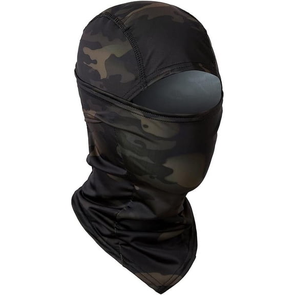 1Pc/2Pcs Camo Balaclava Face Ski Mask,UV Protection Ice Silk Neck Gaiter Sun Hood for Men Women Motorcycle Cycling