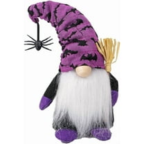 1Pc/2Pcs Gnomes Plush Halloween Decorations with Spider Bat Ornaments Scandinavian Doll Elf Halloween Gnomes Decorations Indoor Home Party Toys for Kids Adults