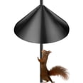 thumbnail image 1 of 1Pc/2Pcs Squirrel Baffle Black Squirrel Plastic Wide Wrap Around Guard Stopper Keep Squirrels Off Bird Feeder Baffle for Bird Feeder Pole Outside Shepherd Hooks Bird House, 1 of 6