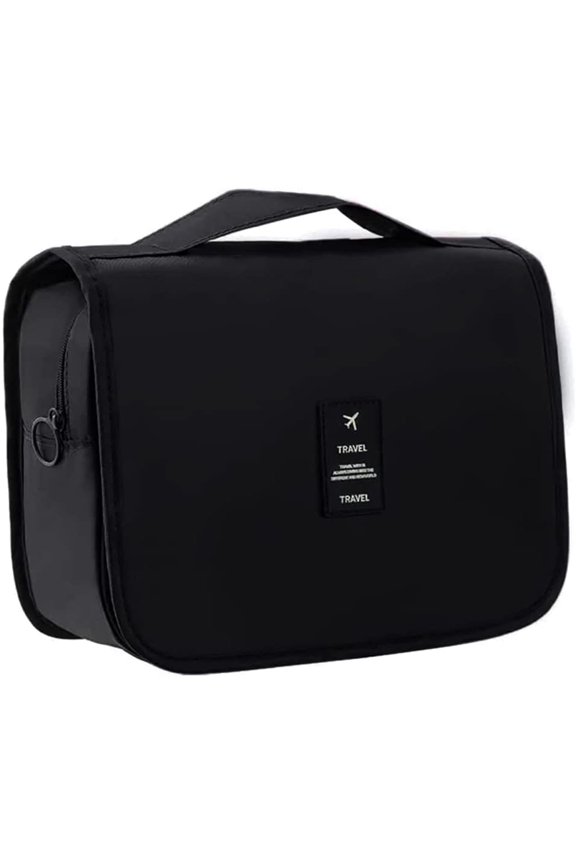 1Pc/2Pcs Travel Toiletry Hanging Bag for Women, Portable Hanging Organizer for Travel-Sized Shampoo, Conditioner, Brushes Set, Makeup Accessories, Wash Bag Makeup Organizer