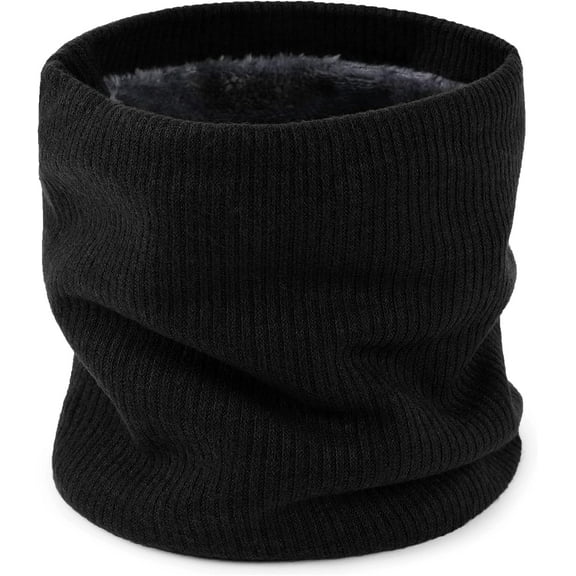 1Pc/2Pcs Unisex Fleece Lined Neck Warmer Ski Face Neck Gaiter Winter Scarf for Women Men