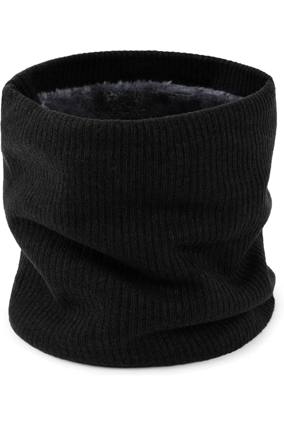 1Pc/2Pcs Unisex Fleece Lined Neck Warmer Ski Face Neck Gaiter Winter Scarf for Women Men