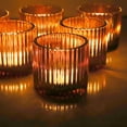 thumbnail image 1 of 1Pc/2Pcs Votive Candle Holders, Glass Votive Candle Holder for Wedding Party, Glass Tealight Candle Holder for Table Centerpiece, 1 of 8
