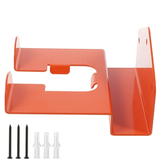 1Pc/2Pcs Weed Trimmer Hanger Wall Mounted Grass Trimmer Rack Heavy Duty Garden Power Tool Hanger Steel Weed Whackers Holder Hedge Trimmer Hanger for Grass Trimmer Garden Tools