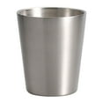 thumbnail image 1 of 1Pc 304 Stainless Steel Cups,Shatterproof Drinking Cups Tumblers, Stackable Reusable Metal Drinking Glasses for Home Kitchen Livingroom Outdoor Camping Picnic Use, Easy to Clean(Silver2,3x3x3.4"), 1 of 9